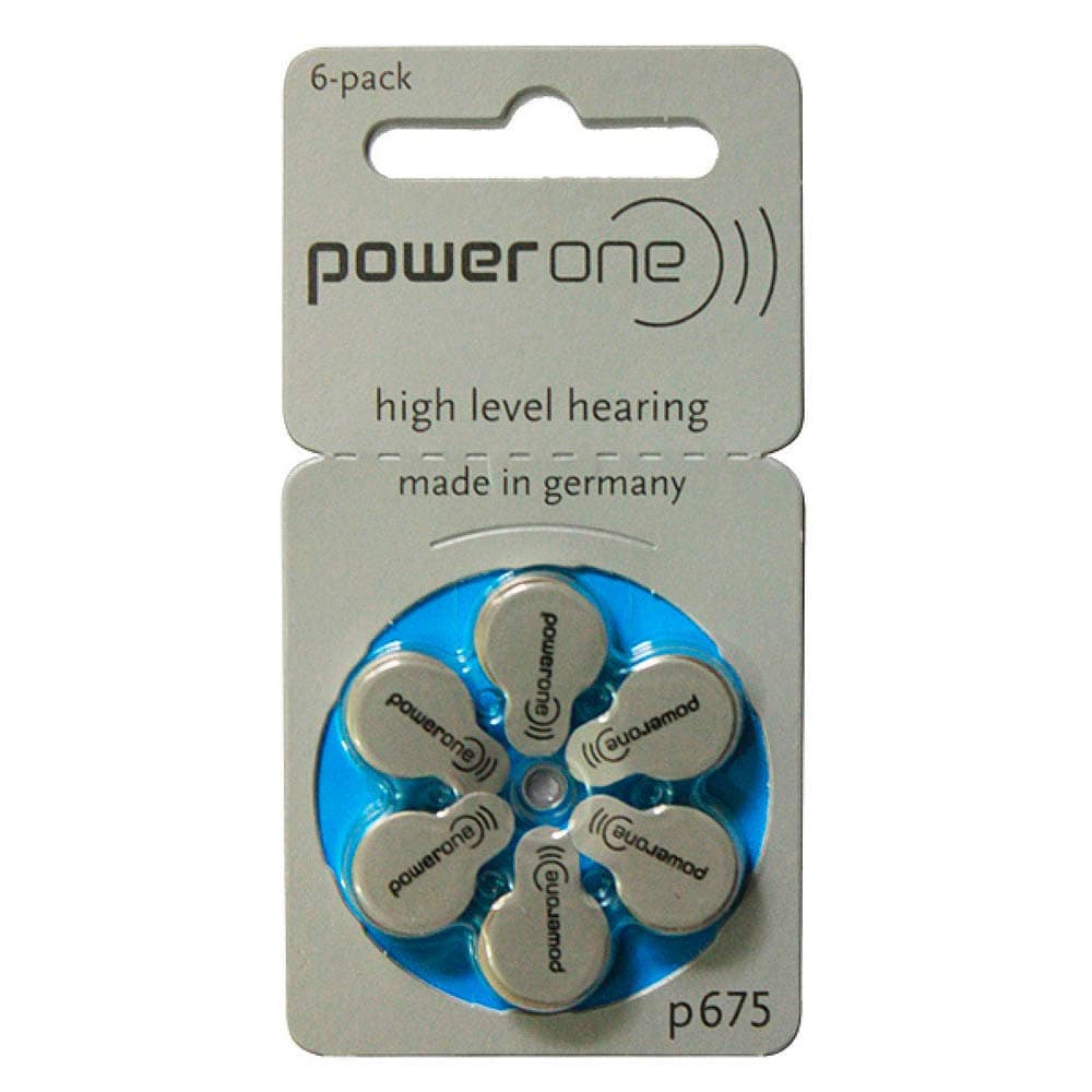 Power One P675 P 675 Hearing Aid Battery 6X2 12 Pcs