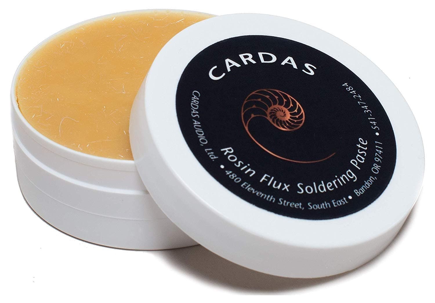 CARDAS AUDIO Activated Rosin Solder Paste Flux for Quality Soldering 2 oz (55g) Jar by Cardas