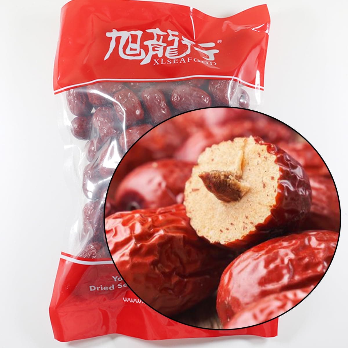 xlseafood Nature Organic Dried Chinese Jujube Dates Size Large x:li>し x:li>x:li> x:li> (1)