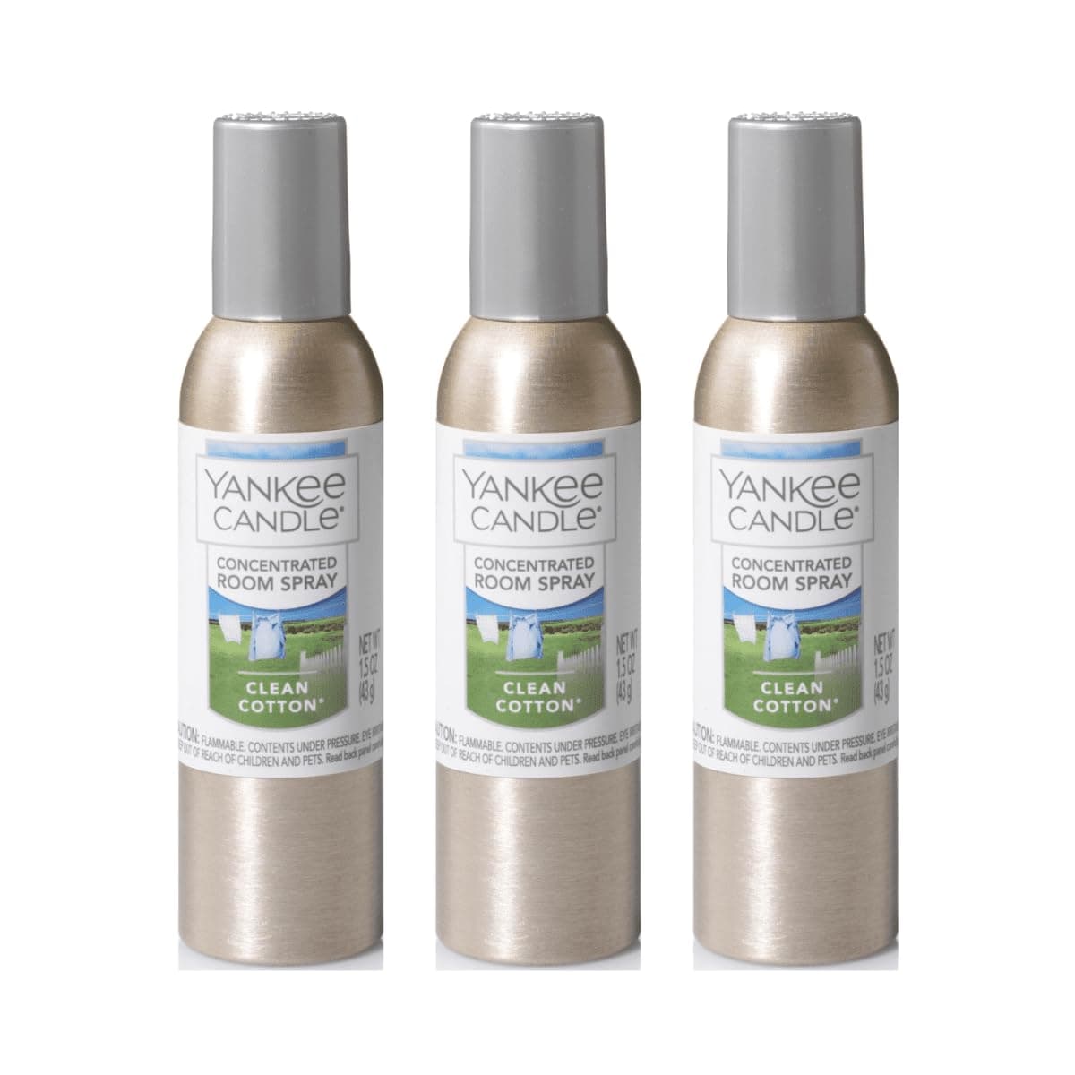 Concentrated Room Spray 3-PACK (Clean Cotton)