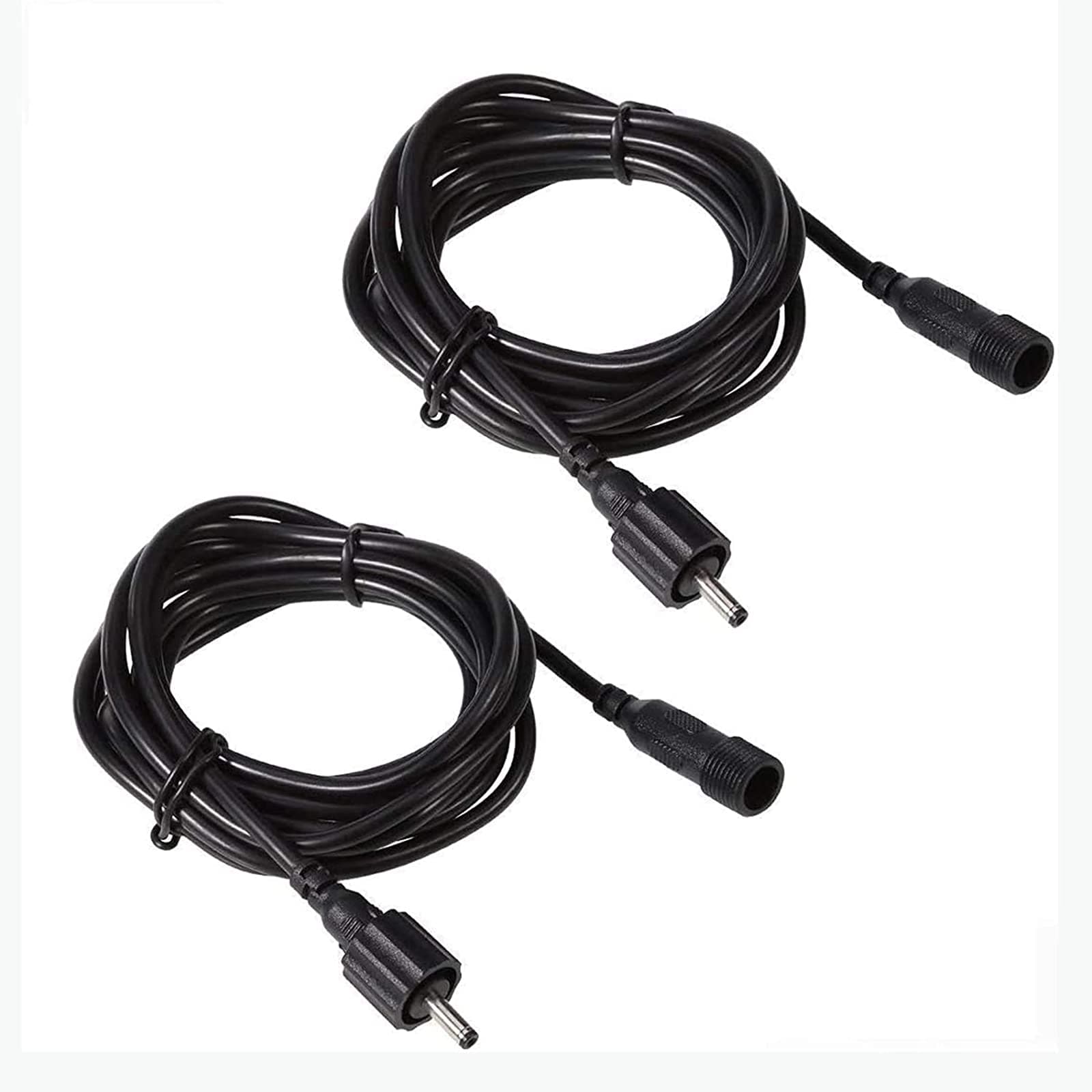 GreenClick 2 Pack 6.56ft/2m Extension Cord Waterproof Extension Cable Wiring for Landscape Lighting Garden Path Lights