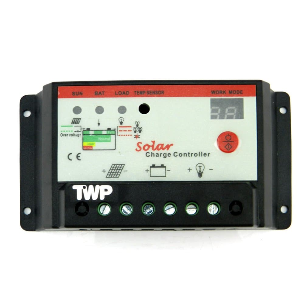 OKKUO 20A 48V 960W PWM Solar Panel Regulator Charge Safe Protection Controller For Solar Panel System