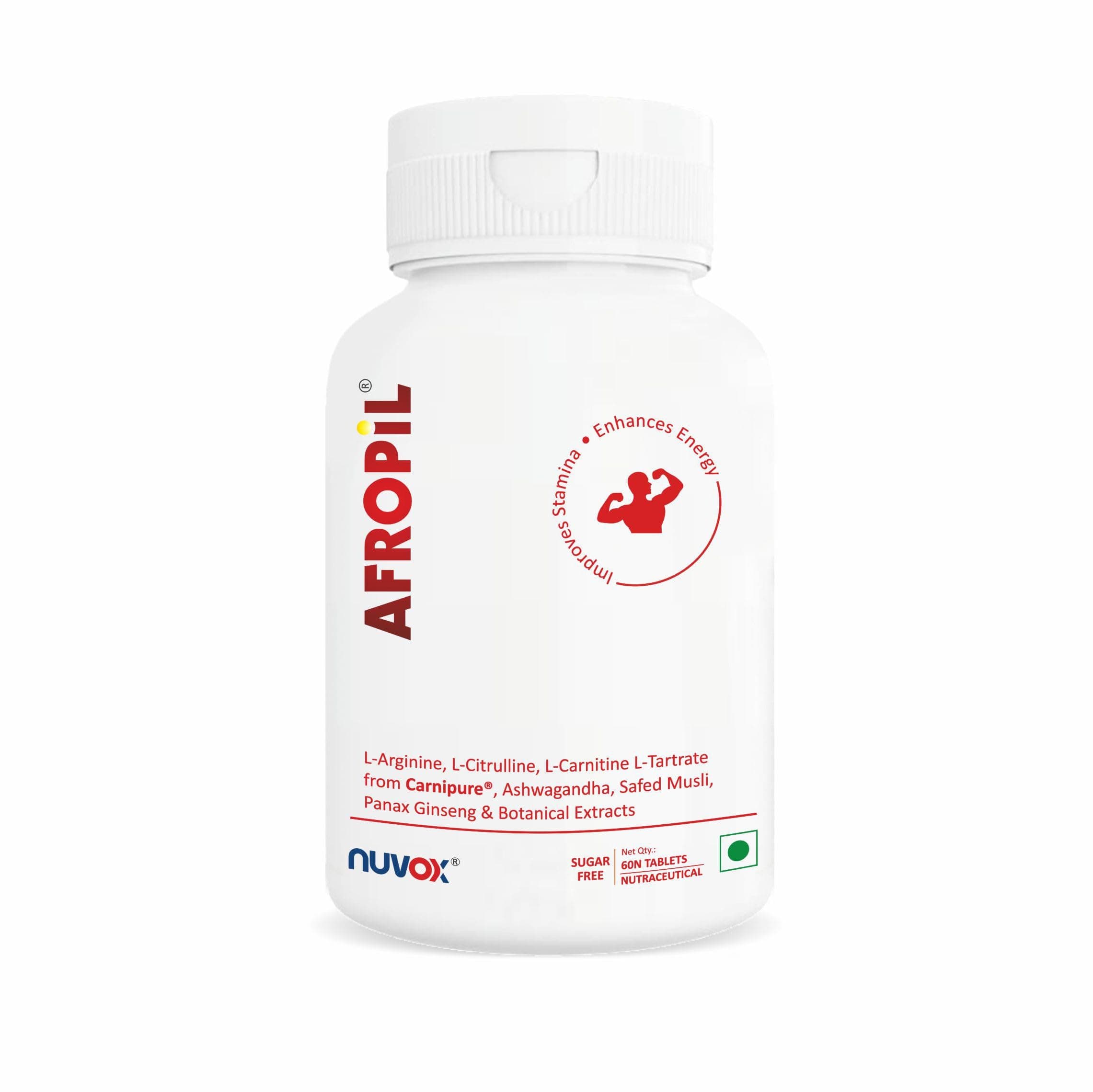 Nuvox Afropil enriched with Ashwagandha