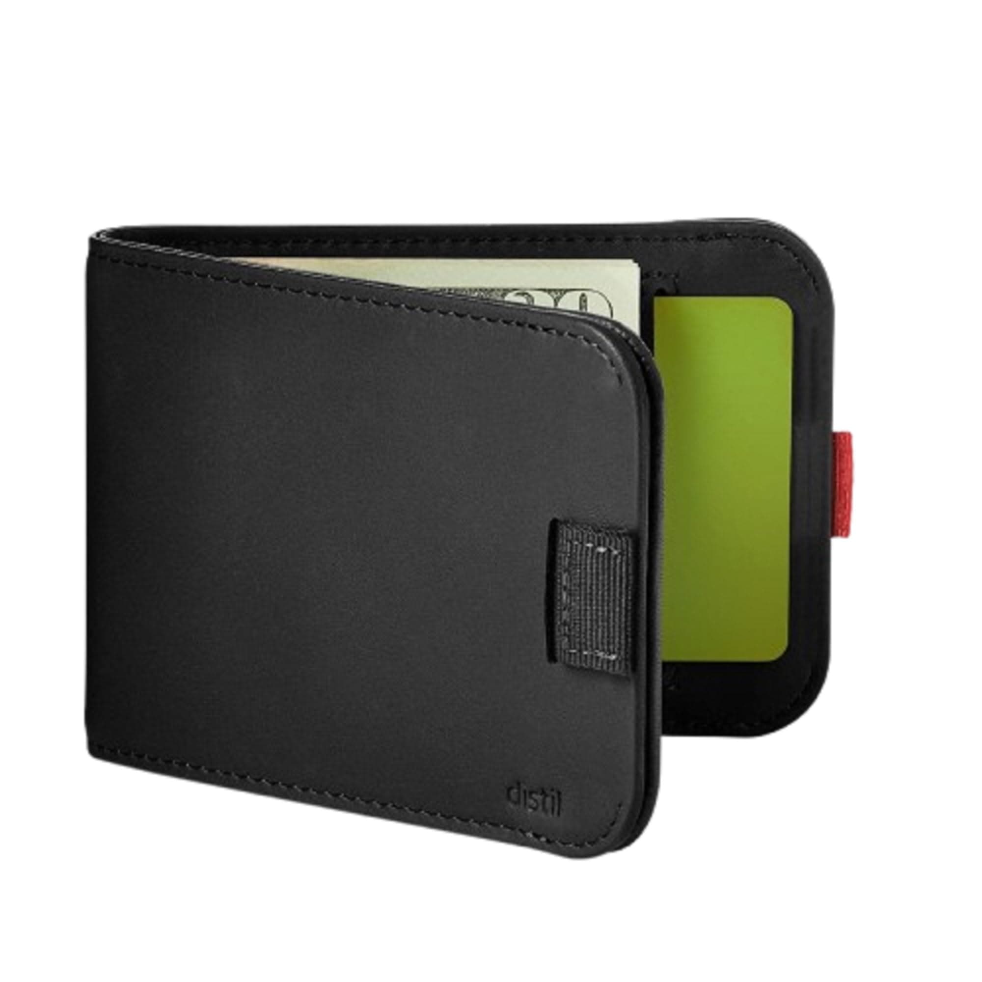 Wally 5.0 RFID Wallet - No ID Window - Slim Bifold Wallet for Men with Money Clip, Premium Leather – Minimalist RFID Card Holder - Holds 14 Cards & 30 Bills - Black