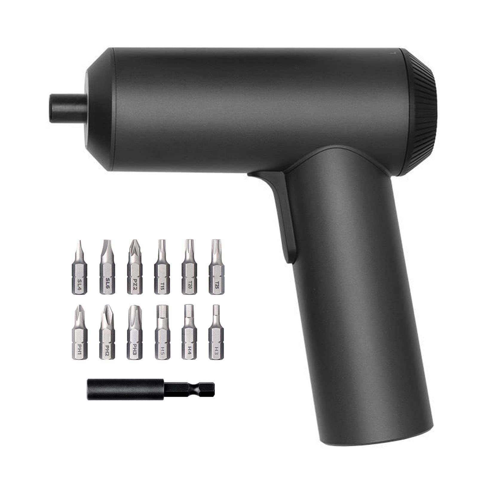 Xiaomi Mijia Cordless Rechargeable Screwdriver 3.6V 2000mAh Li-ion 5N.m Electric Screwdriver with 12pcs S2 Screw Bits for Home