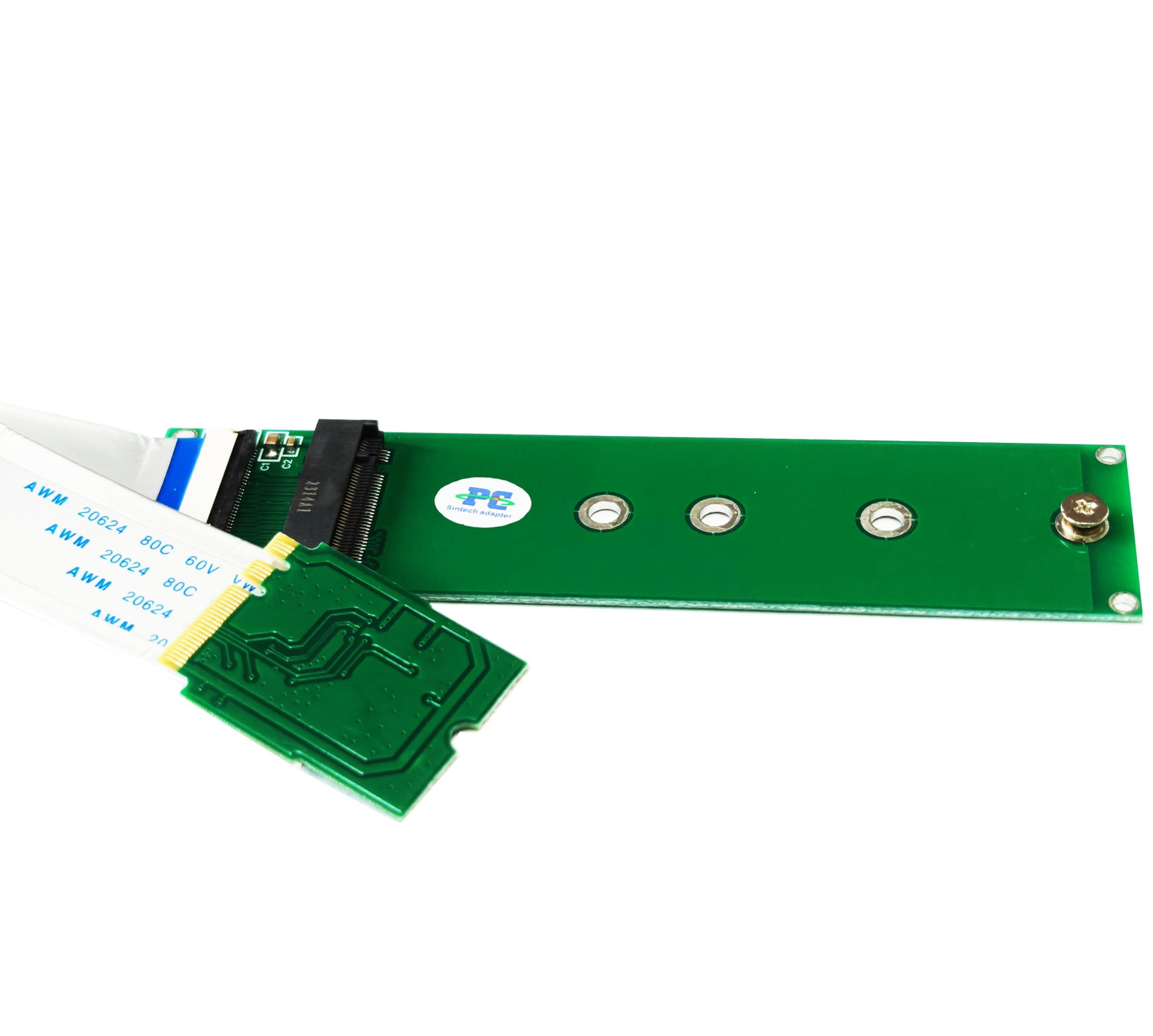 M.2 (NGFF) NVME SSD to M2 A/E Key WiFi Port with 20cm Cable