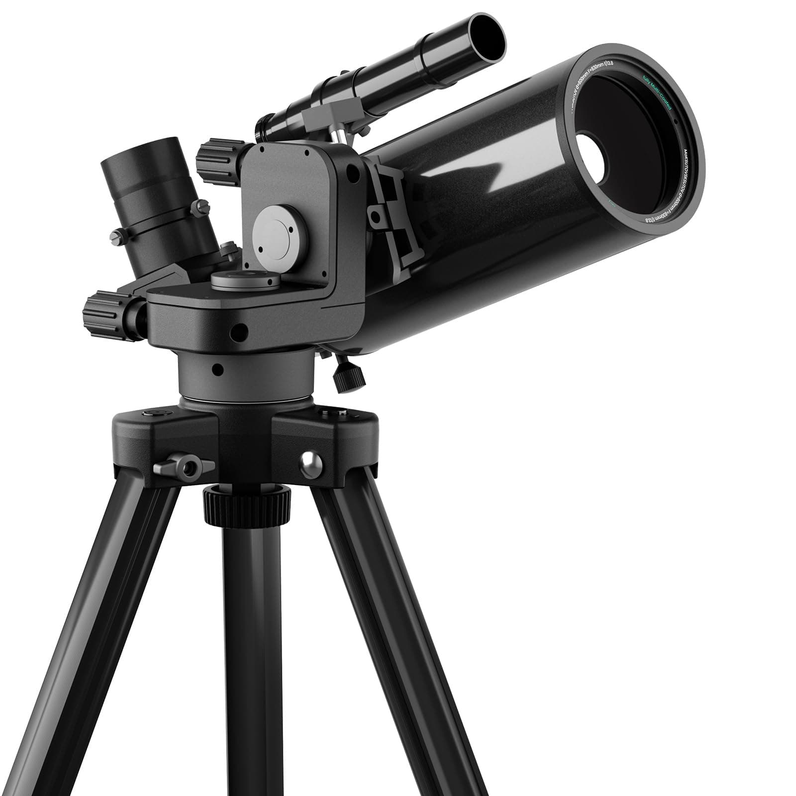 Maksutov-Cassegrain Telescopes for Adults Astronomy, 80-90mm Aperture 850-1250mm Catadioptric Compound Telescope, Compact Portable Travel Telescope, w. Pro Tripod & Phone Adapter (60830)