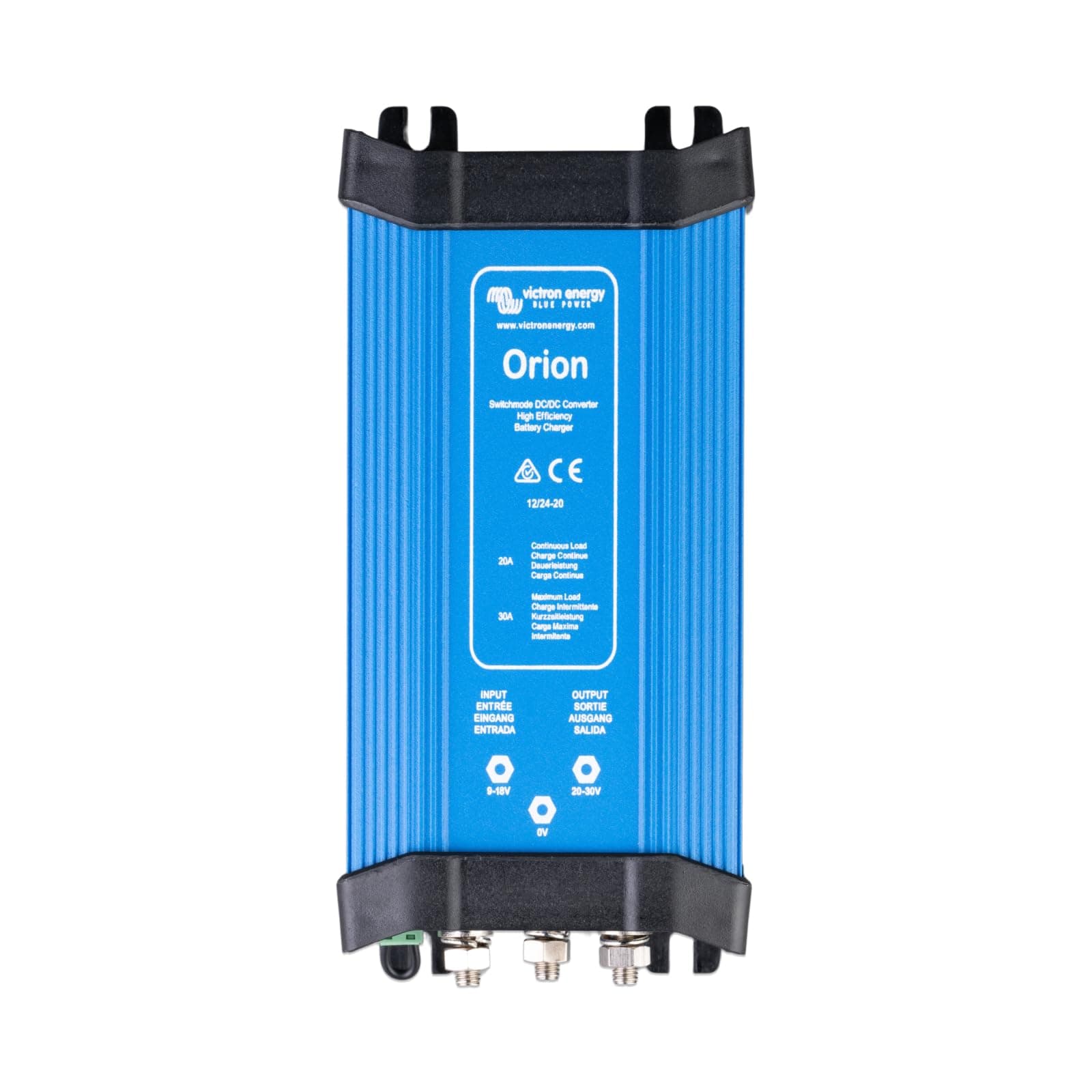 Victron Energy Orion IP20 12/24-Volt 20 amp DC-DC Converter Non-isolated, High power