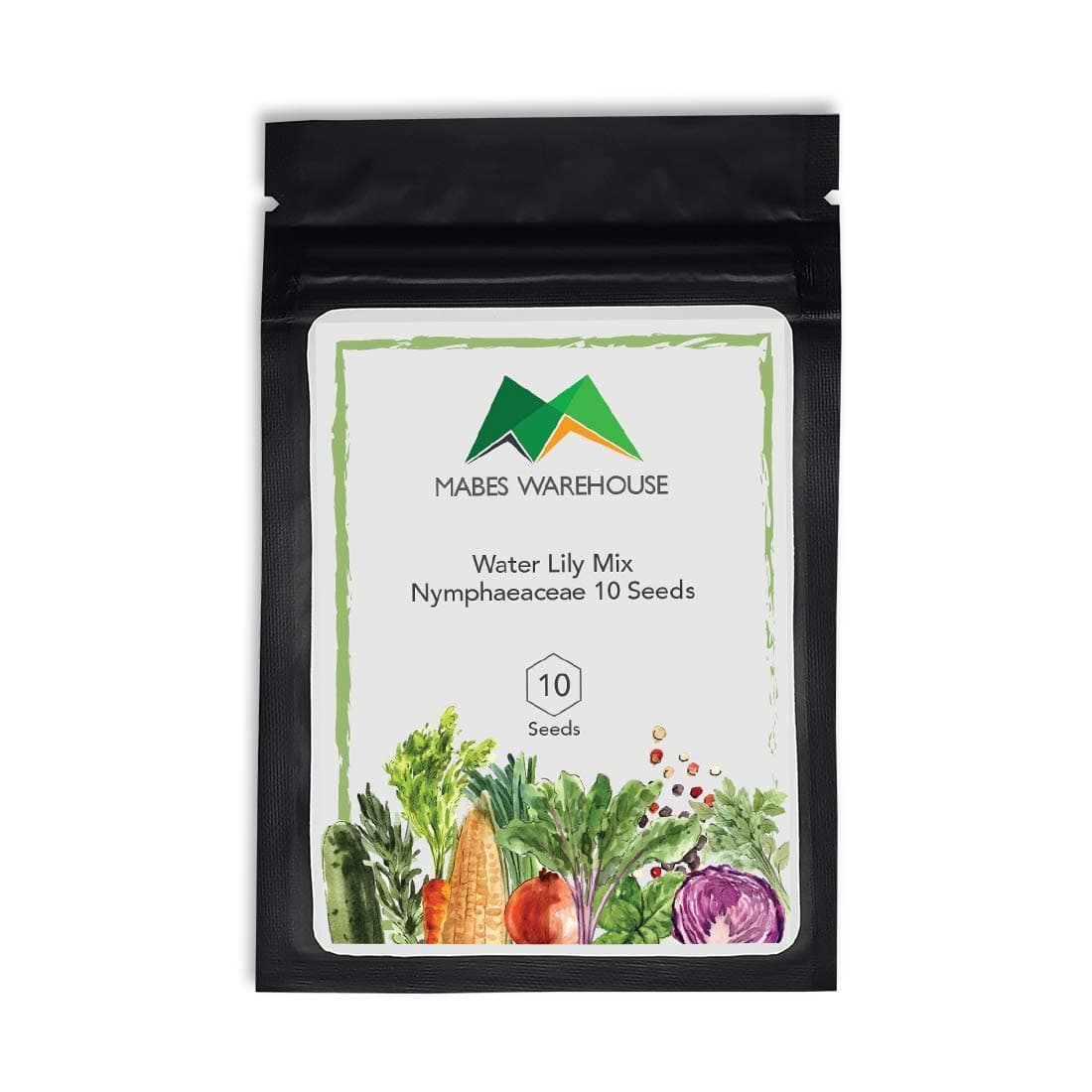 MABES WAREHOUSE Water Lily Mix Nymphaeaceae 10 Seeds - Water Lilies Flowering Plants, Nymphaeaceae Seeds for Planting, Rhizomatous Aquatic Herbs in Temperate and Tropical Climates