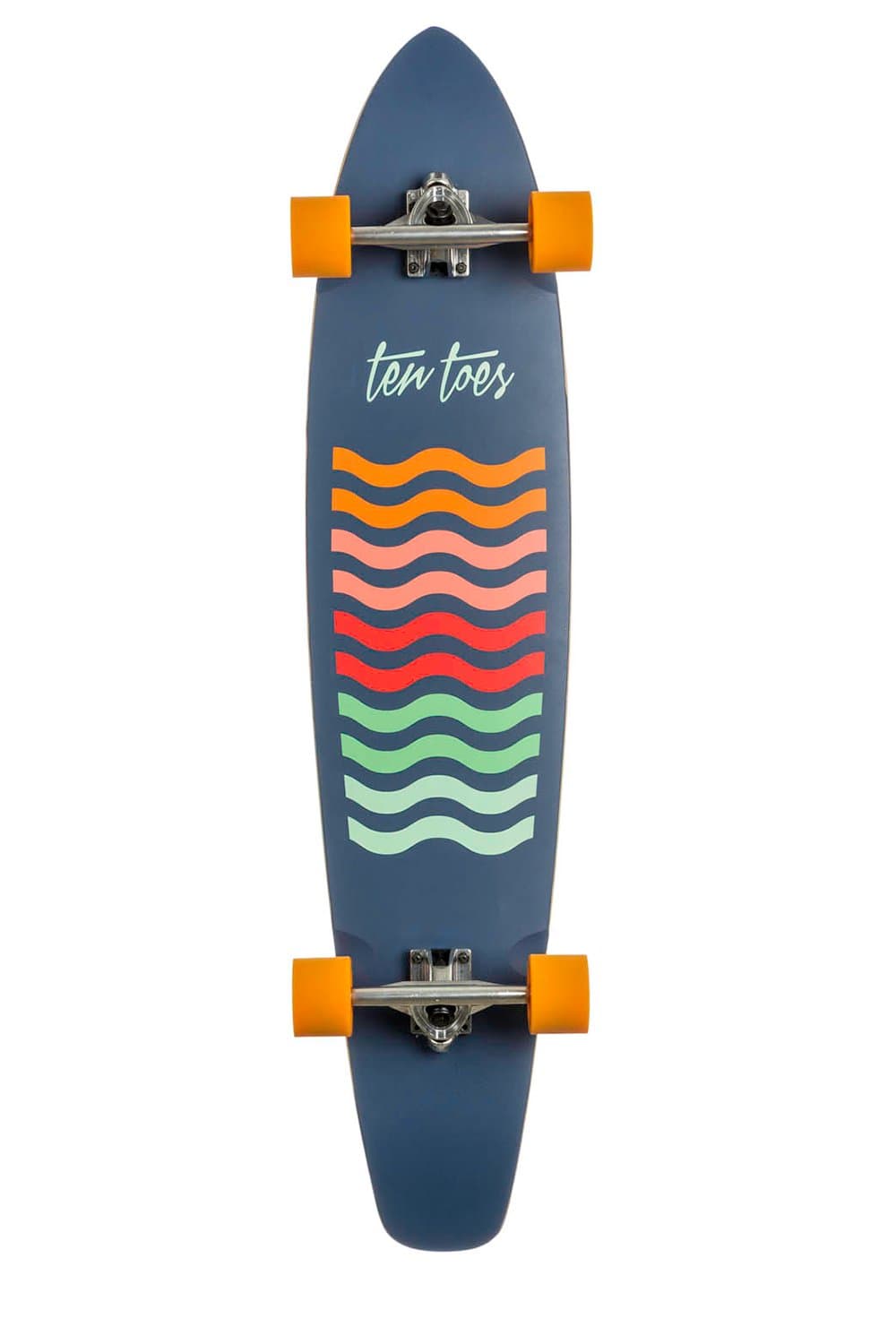 Ten Toes Boards Unisex Adult 2805 Longboard - Sapphire Sunset, 44-Inch