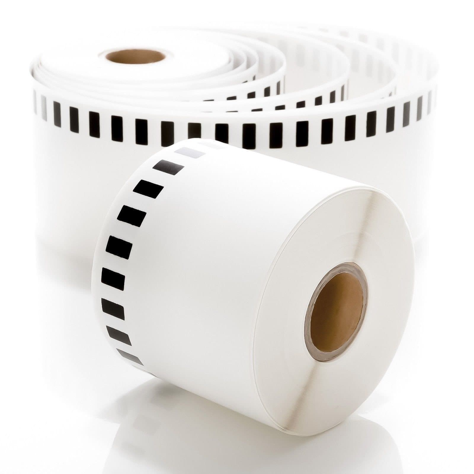 OfficeSmart 2-3/7 x 100 Feet Continuous Labels, Labels Cut by User, Compatible with the following Brother P-Touch Label Printers (DK2205F) by OfficeSmart
