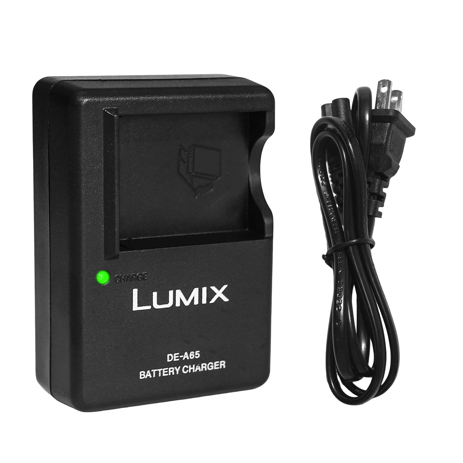 DE-A65 Camera Battery Charger for Panasonic： LUMIX DE-A65A DE-A65B DE-A65BA DEA65 DEA65A DEA65B DMC-ZS1 ZS3 ZS5 ZS7 ZS8 ZS10 Camera DMW-BCG10GK Charger Power Supply