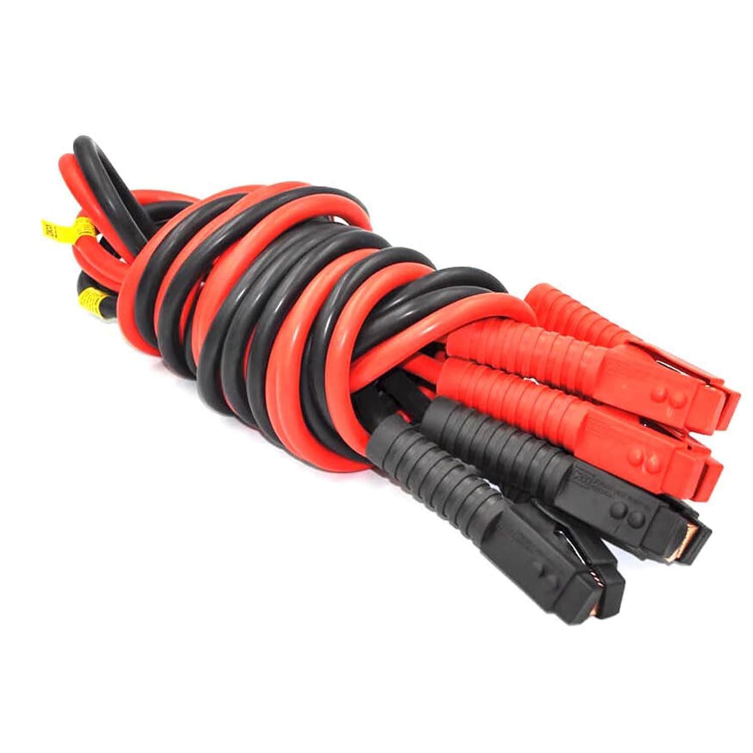 A5 100% Copper Jumper Cables 13FT– Heavy-Duty for Trucks & SUVs, Includes Carry Bag & Gloves