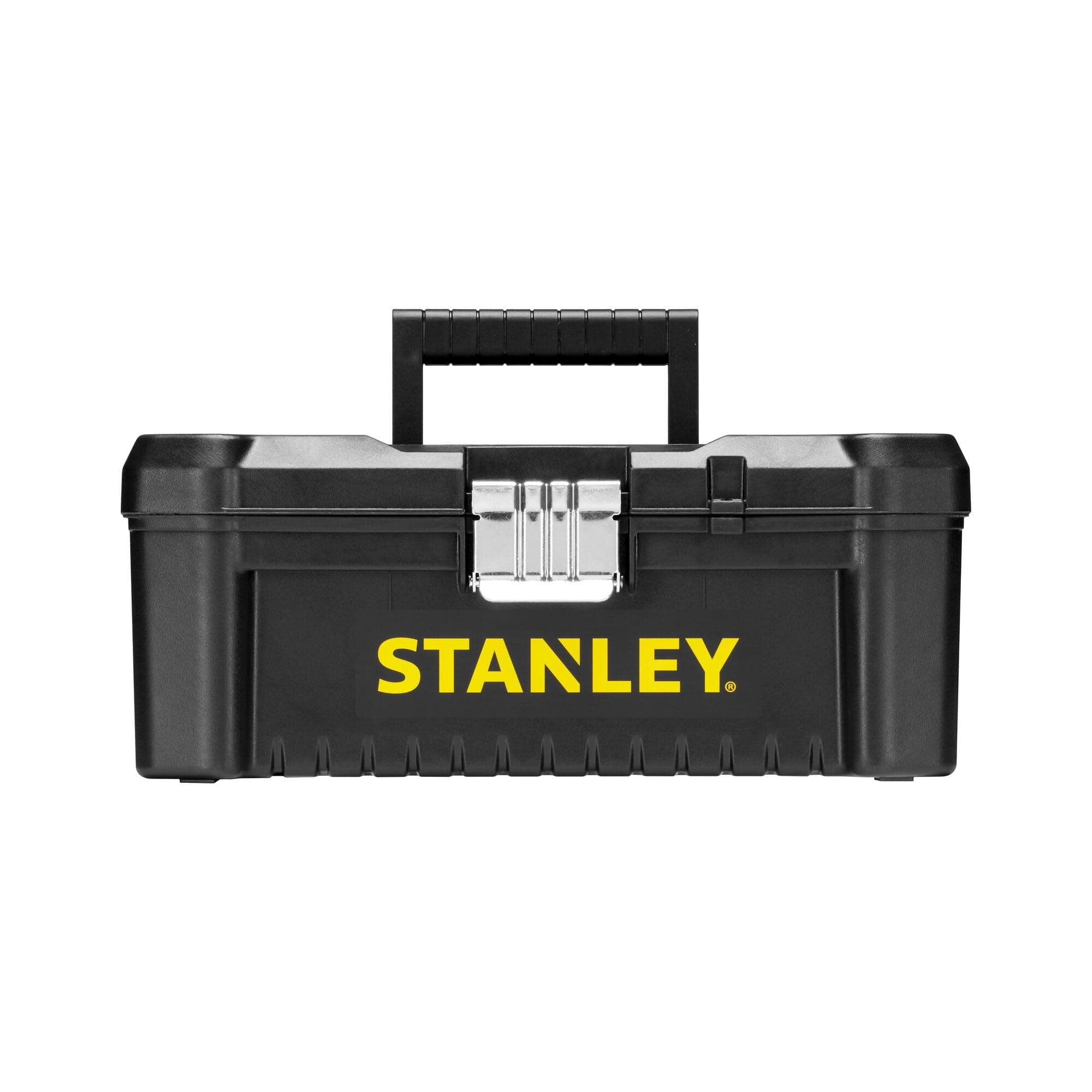 Stanley STST1-75515 Toolbox ''Essential'' with metal latches, Black/Yellow