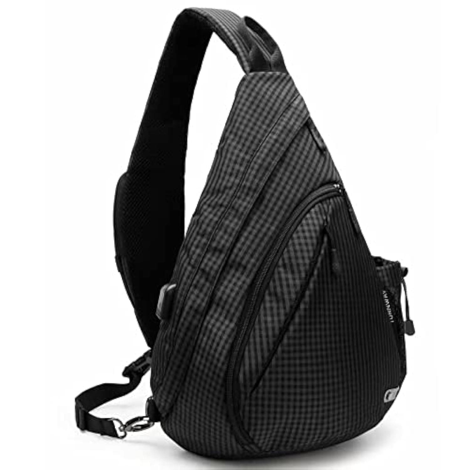 Water-Proof Sling bag/Crossbody Backpack/Shoulder Bag with USB Charging Port for Travel, Hiking, Cycling, Camping