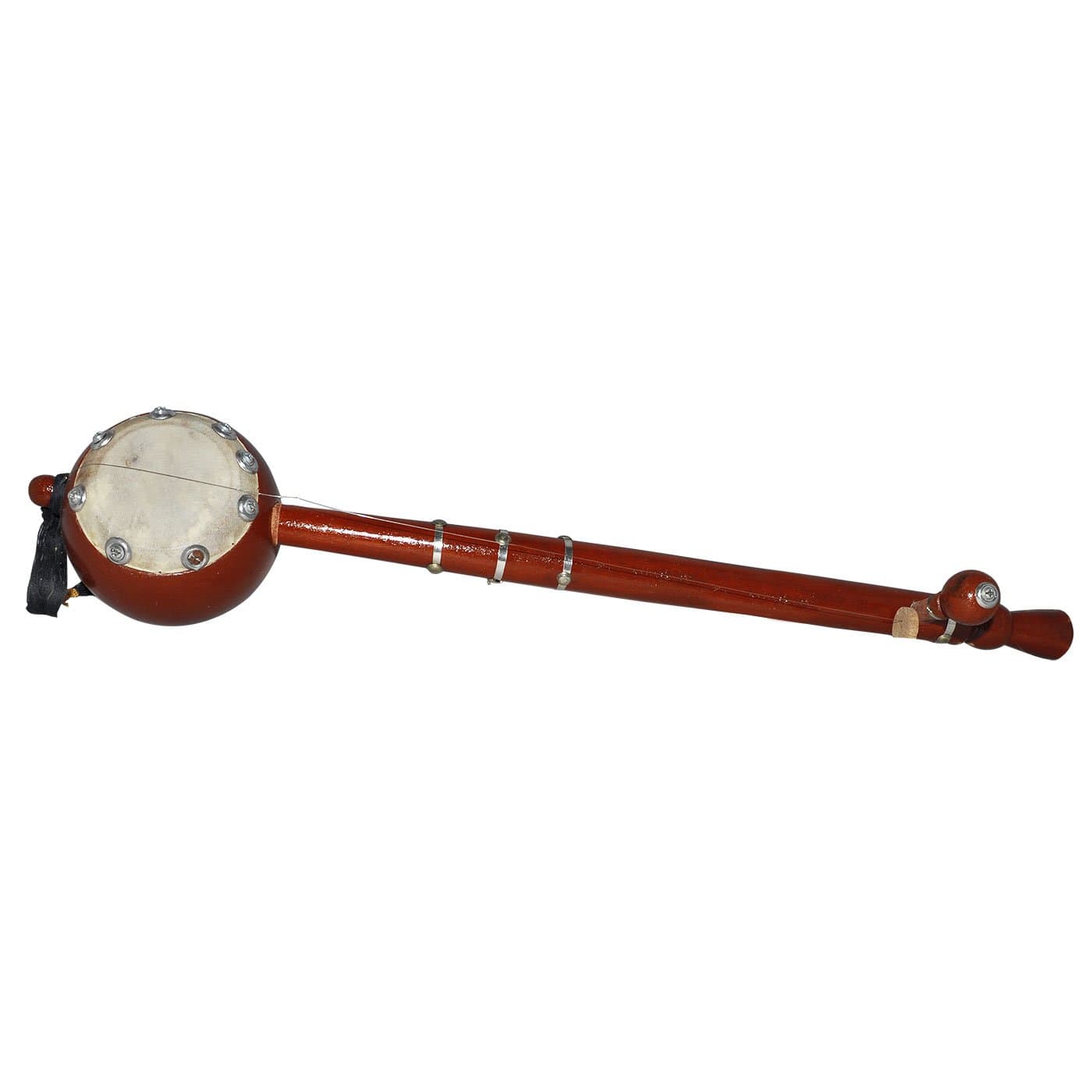 Single String Wooden Ektara Folk Musical Instrument