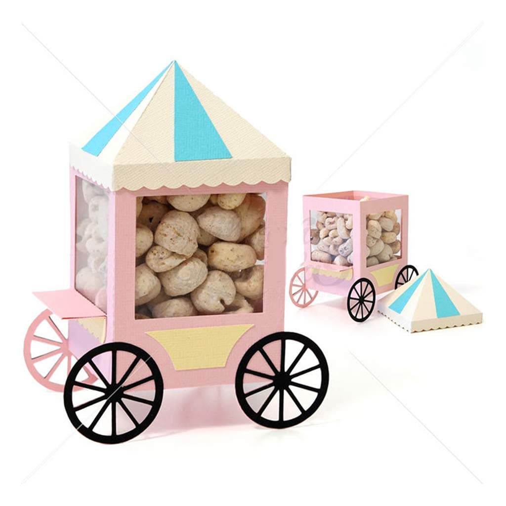 FogunBox of Pop-Corn Material, Cutting Dies Scrapbooking, DIY Scrapbooking Album Embossing Tool Decoration