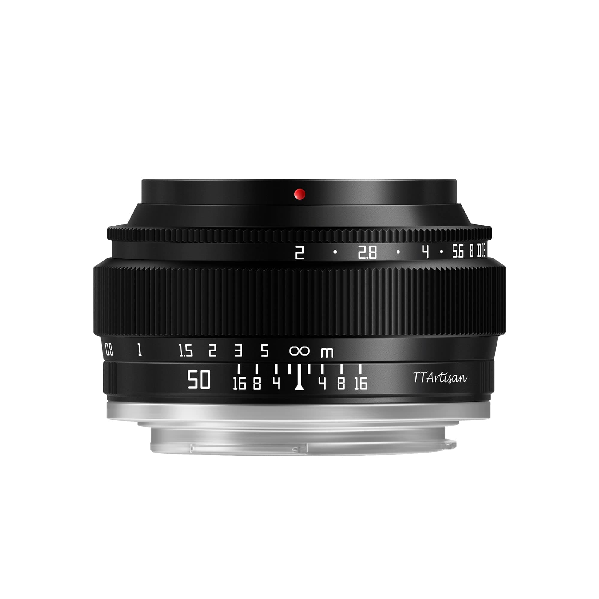 TTARTISAN50mm F2 Full Frame Camera Lens Large Aperture Manual Fixed Camera Lens for Sony E Mount Cameras A7 A7II A7III A7R A7RII A7RIII A7RIV A7S A7SII A7SIII A9 A6400 A6000 A6600 (Black)
