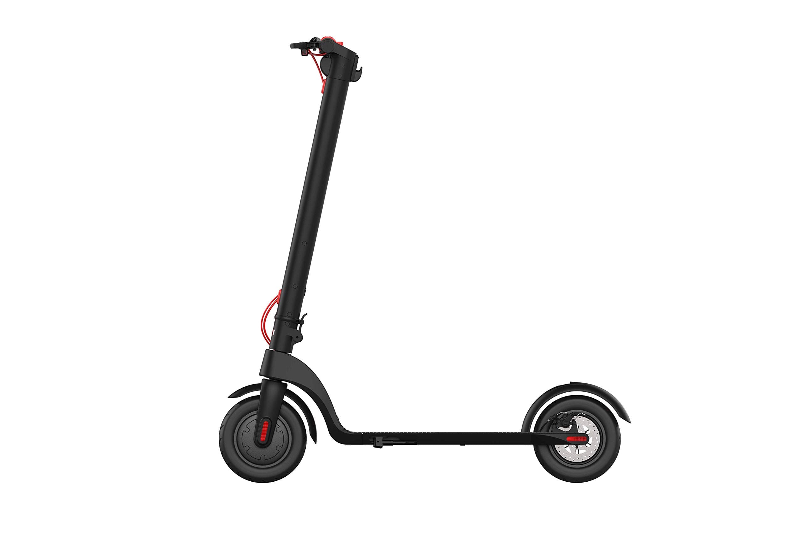 Electric Scooter, 10 inch Tire, 10 Miles Long-range PANASONIC Battery, Up to 15.5 MPH, Easy Fold and Carry Design, Ultra-Lightweight Aluminum Alloy