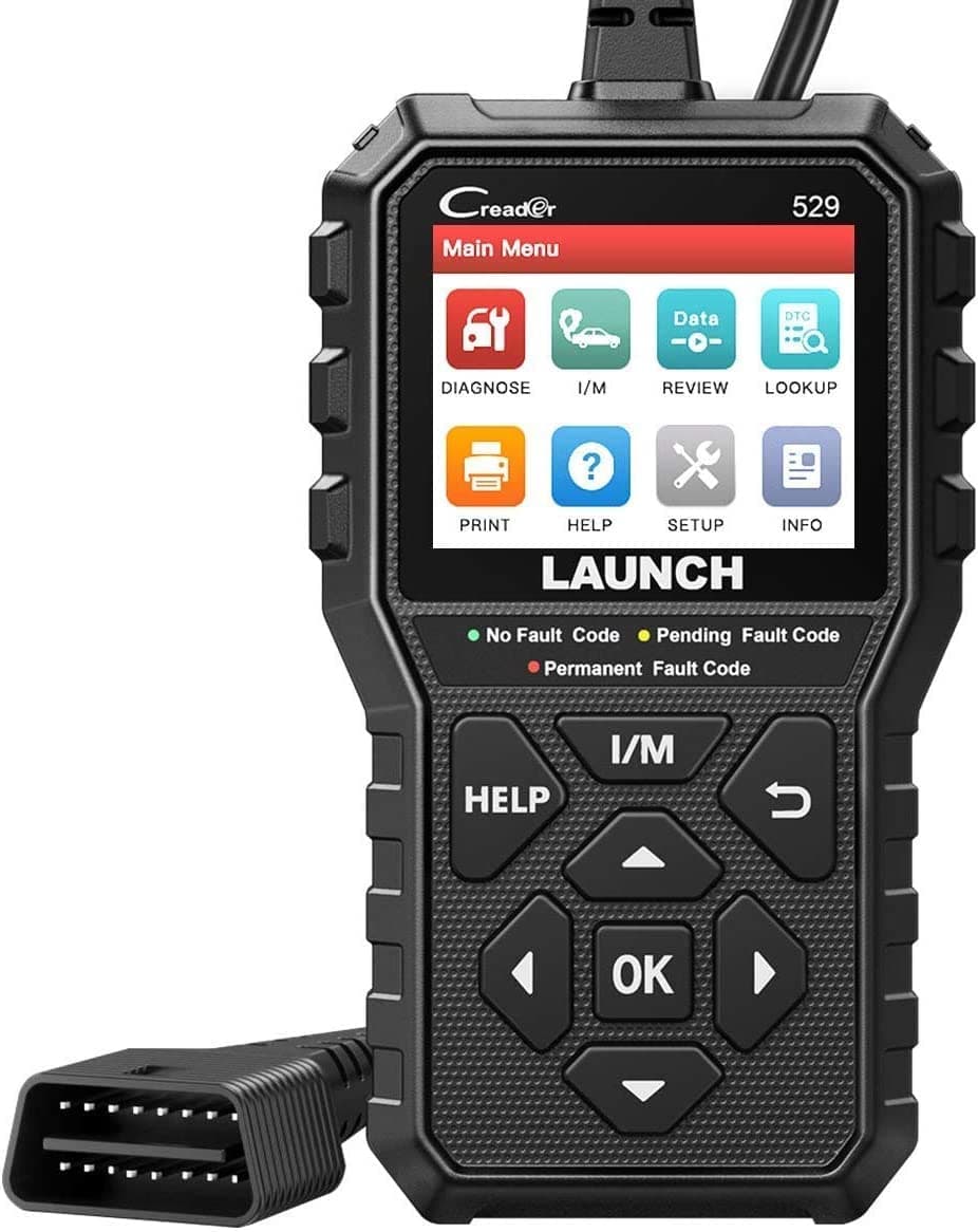 OBD2 Scanner CR529, Enhanced Universal Car Code Reader Auto Diagnostic Scan Tool with Full OBDII Functions DTC Lookup Check Engine Light for All OBDII Car After 1996
