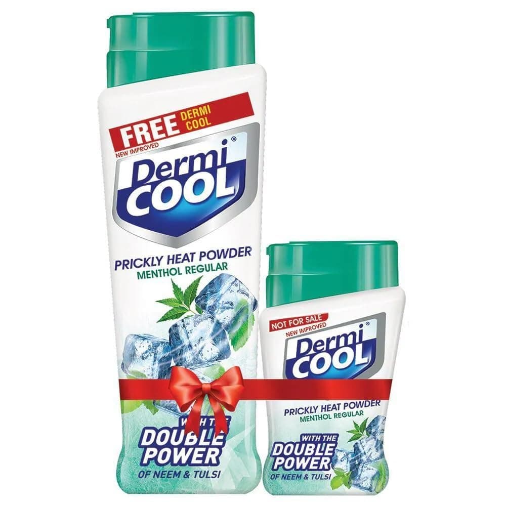 Dermi Cool Dermicool Prickly Heat Powder - 150 g (Regular) by