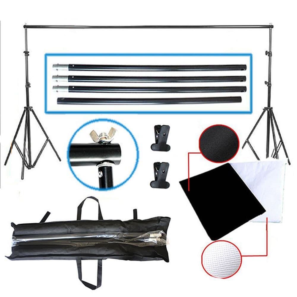 RPS Studio 8 x 9 ft. Portable Background Stand with Bag