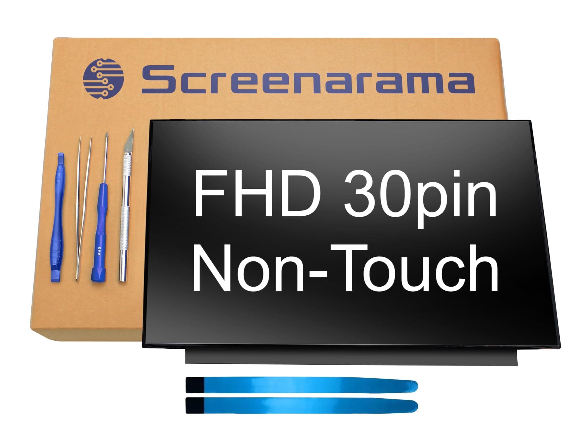 New Screen Replacement for Lenovo IdeaPad 5 15IIL05 (30pin NON-Touch) FHD 1920x1080 IPS Matte LCD LED Display with Tools