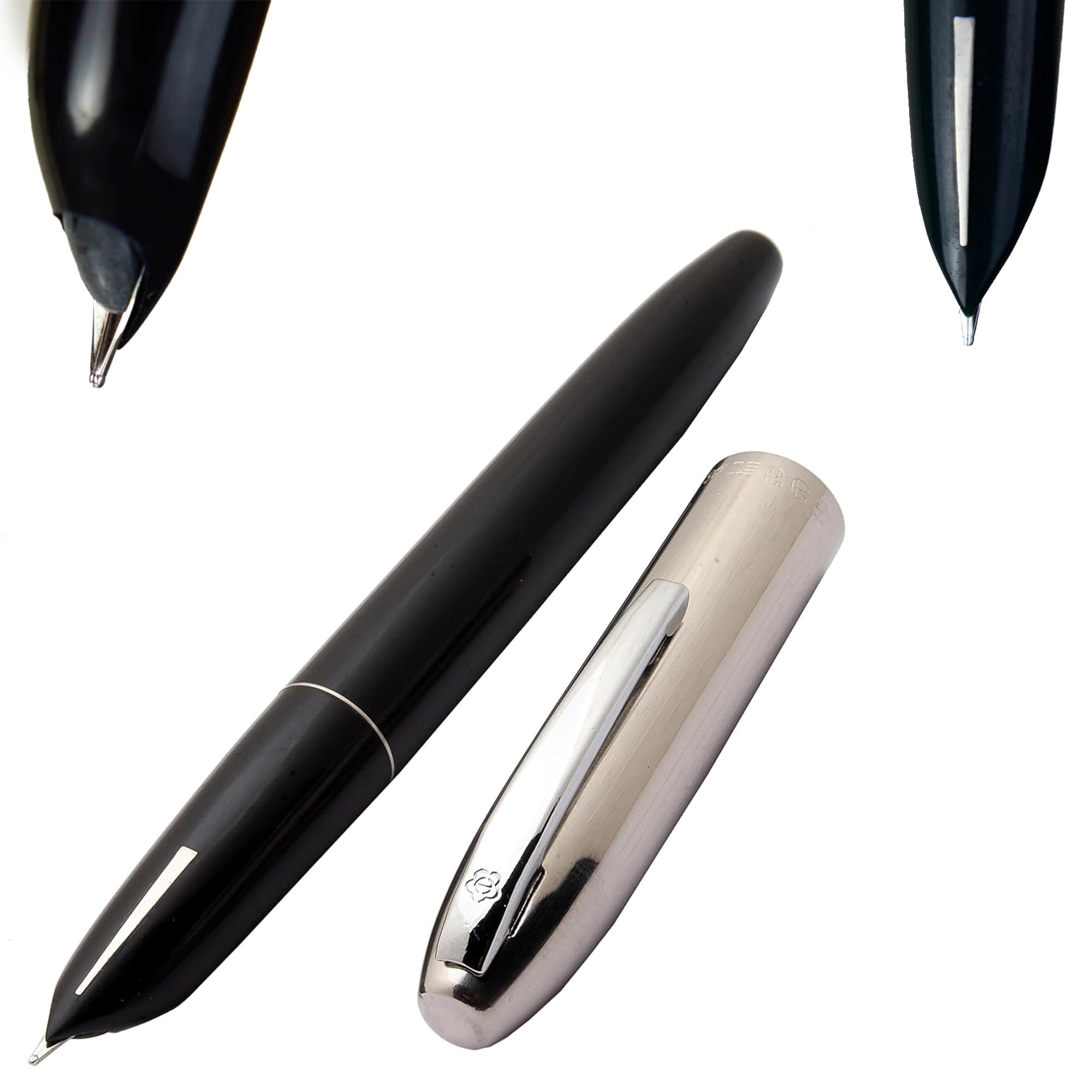 Hero Fountain Pen for Students With Refill Converter Pump 565 Aerometric Fountain Pens Zero Ink Leakage Smooth Writing Inking Black Pen for Gift for Men