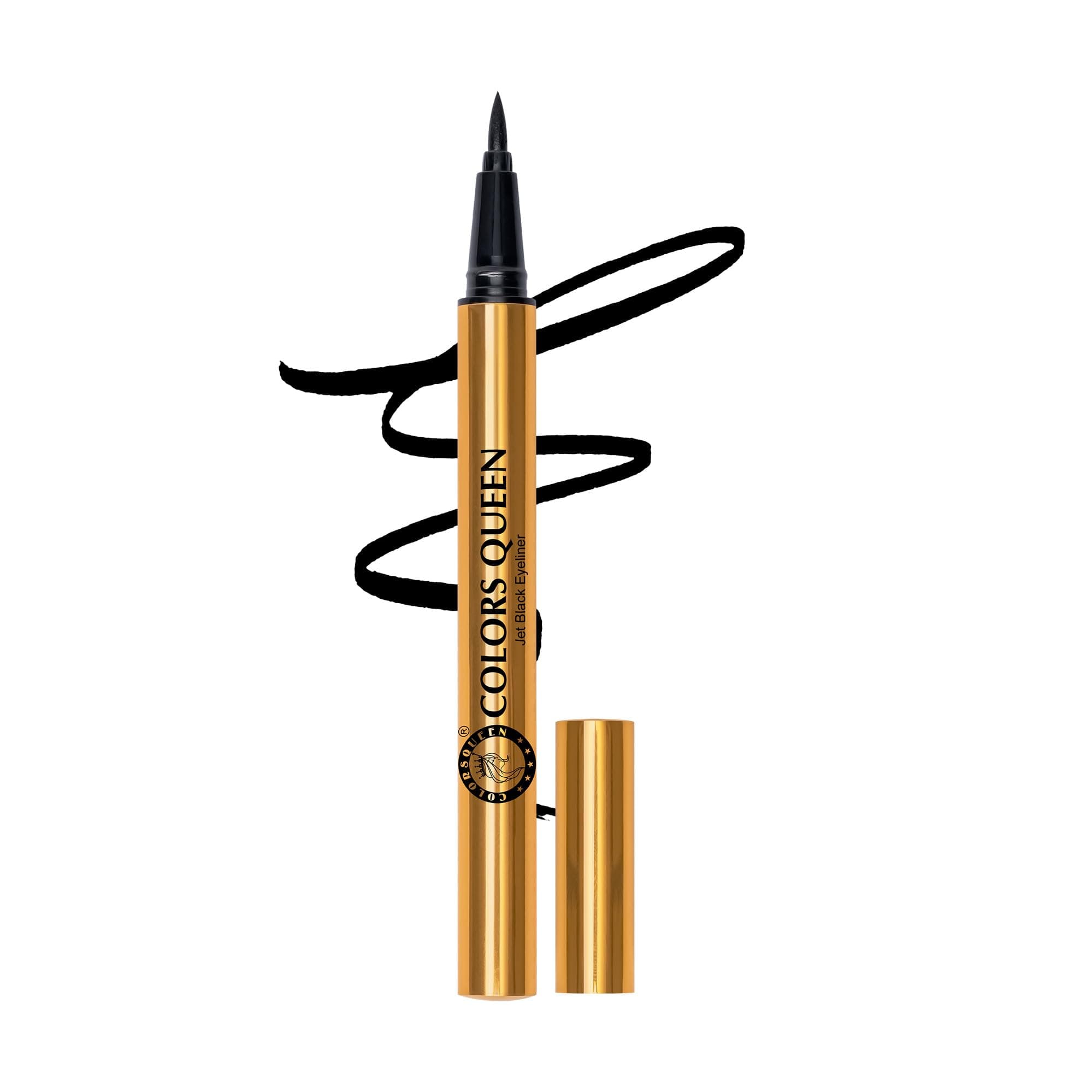 High-Tech Liquid Pen Eyeliner – Black, 1.2g, Intense Matte Finish, Quick Drying Formula, Sweat Proof, Waterproof & Smudge Proof Eyeliner, Long Lasting, Felt Tip Applicator