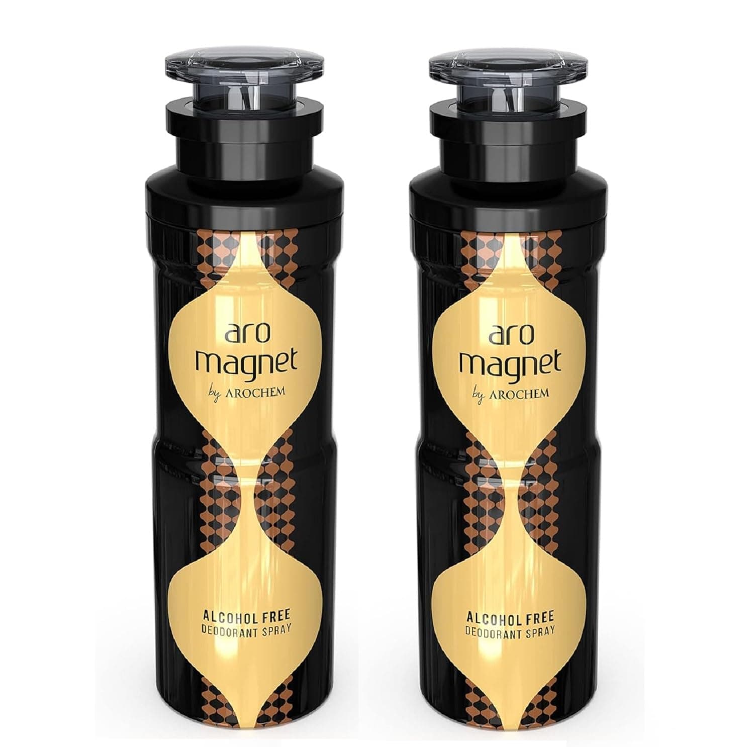 AROME Aro Magnet Deo Spray 200 ml, Alcohol free Deodorant - Pack of 2 | Unisex Deo for Men and Women Long Lasting Fragrance Ideal for All-Day Confidence and Freshness