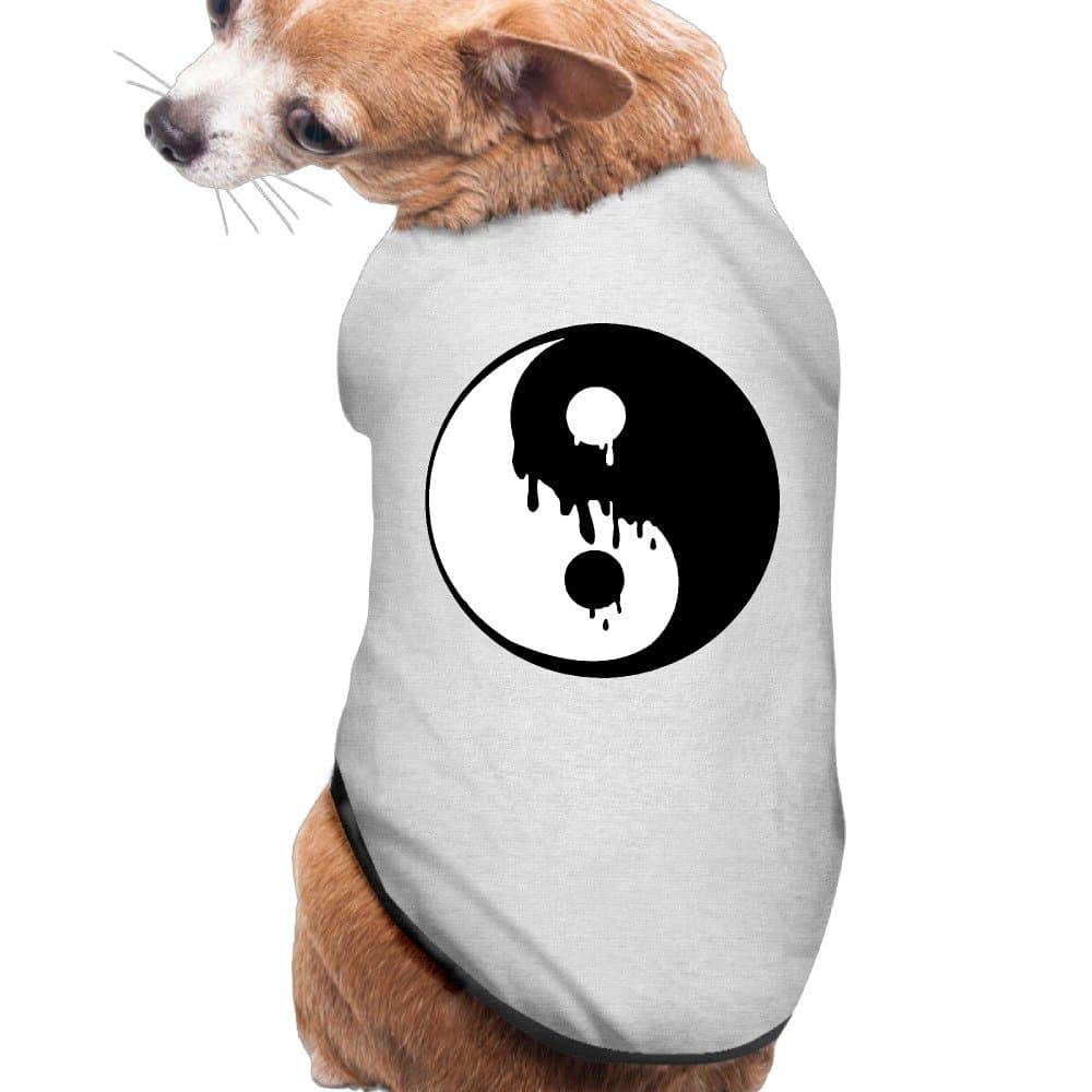 Melting Yin Yang Chinese Tai Ji Cute Dog Apparel Clothes Sweaters