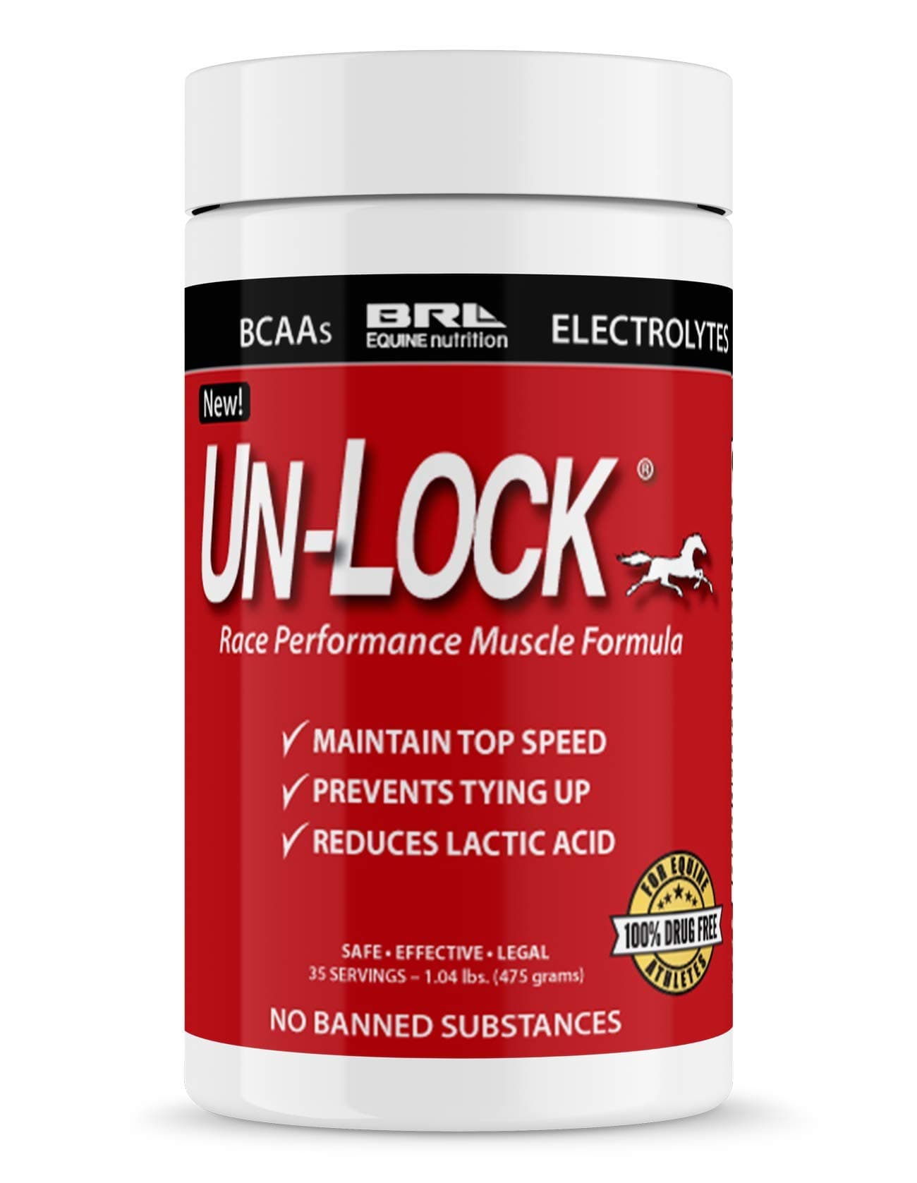UNLOCK Equine Race Performance Muscle Formula, Powder