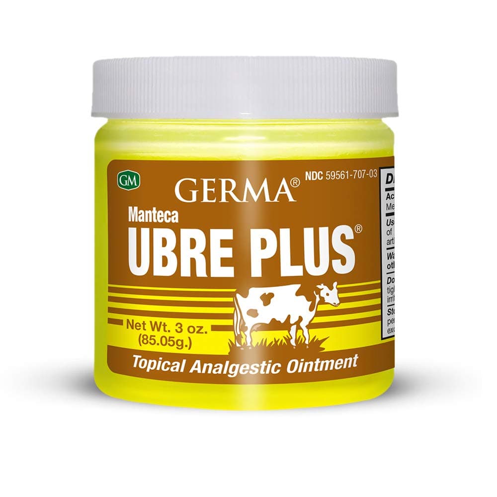 Germa Manteca Ubre Plus with Tea Tree Oil 3 oz. Jar
