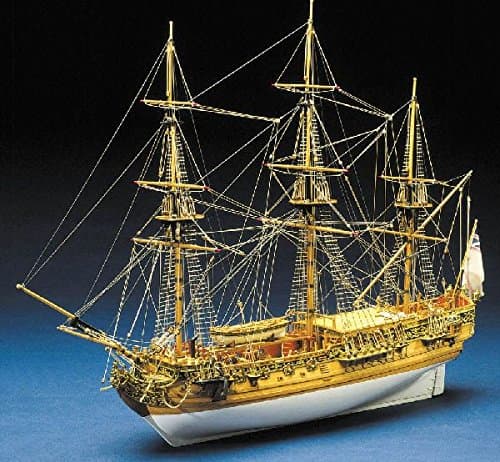 Panart Royal Caroline 1/47th Scale Wooden Model Ship Kit 750