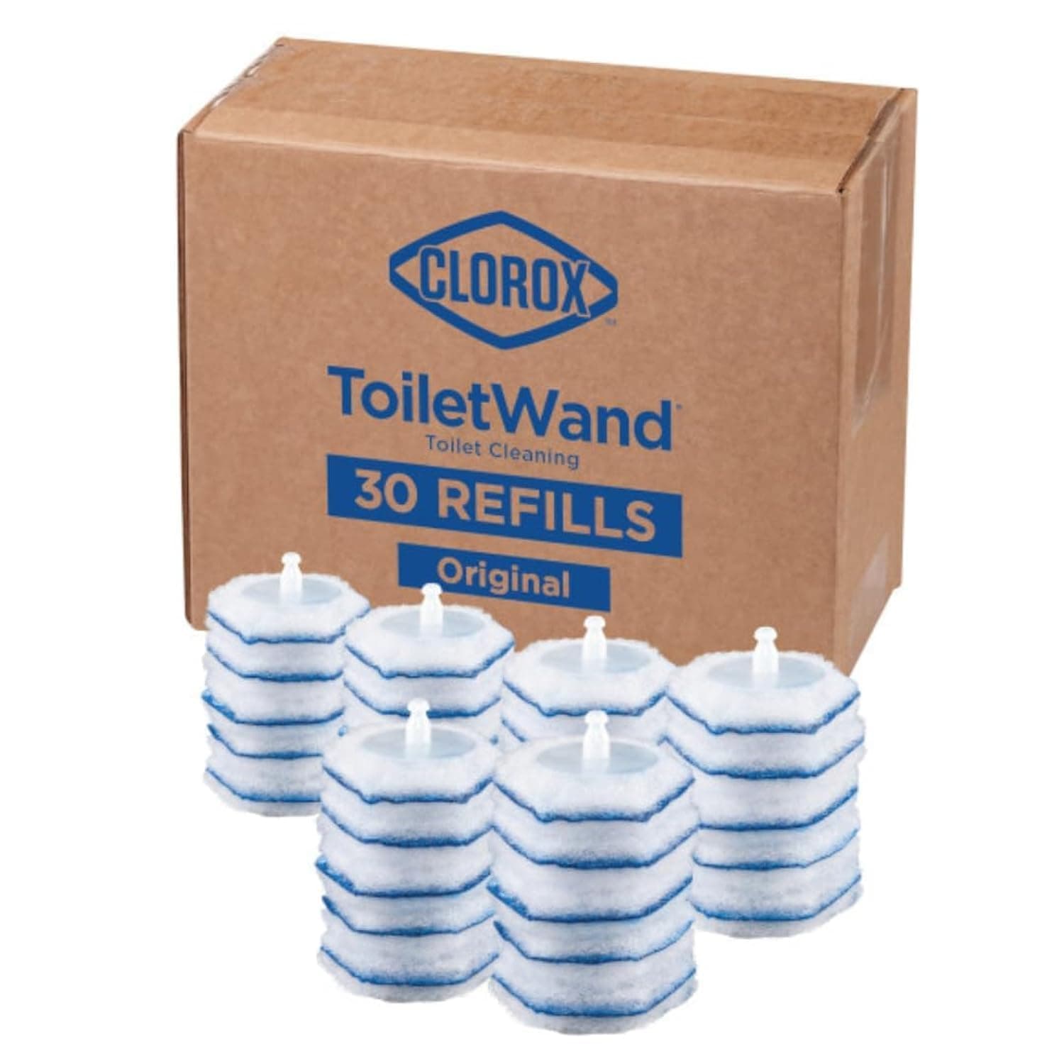 Clorox ToiletWand Disinfecting Refills, 30 Count by Clorox Toilet Wand