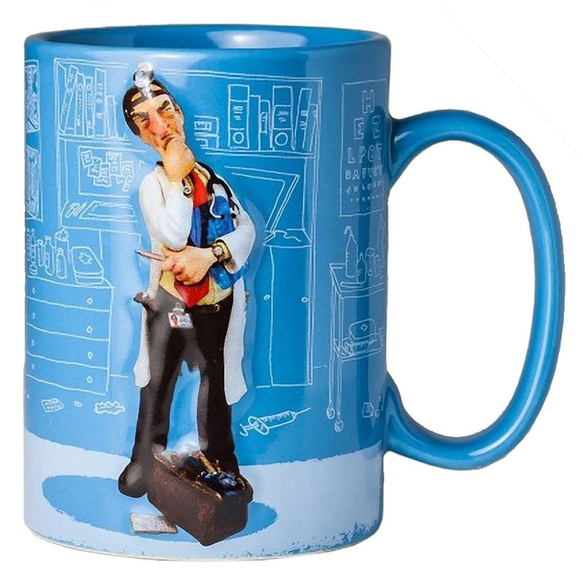 The Doctor Mug, Ceramic, Multicoloured, 8 x 8 x 12 cm