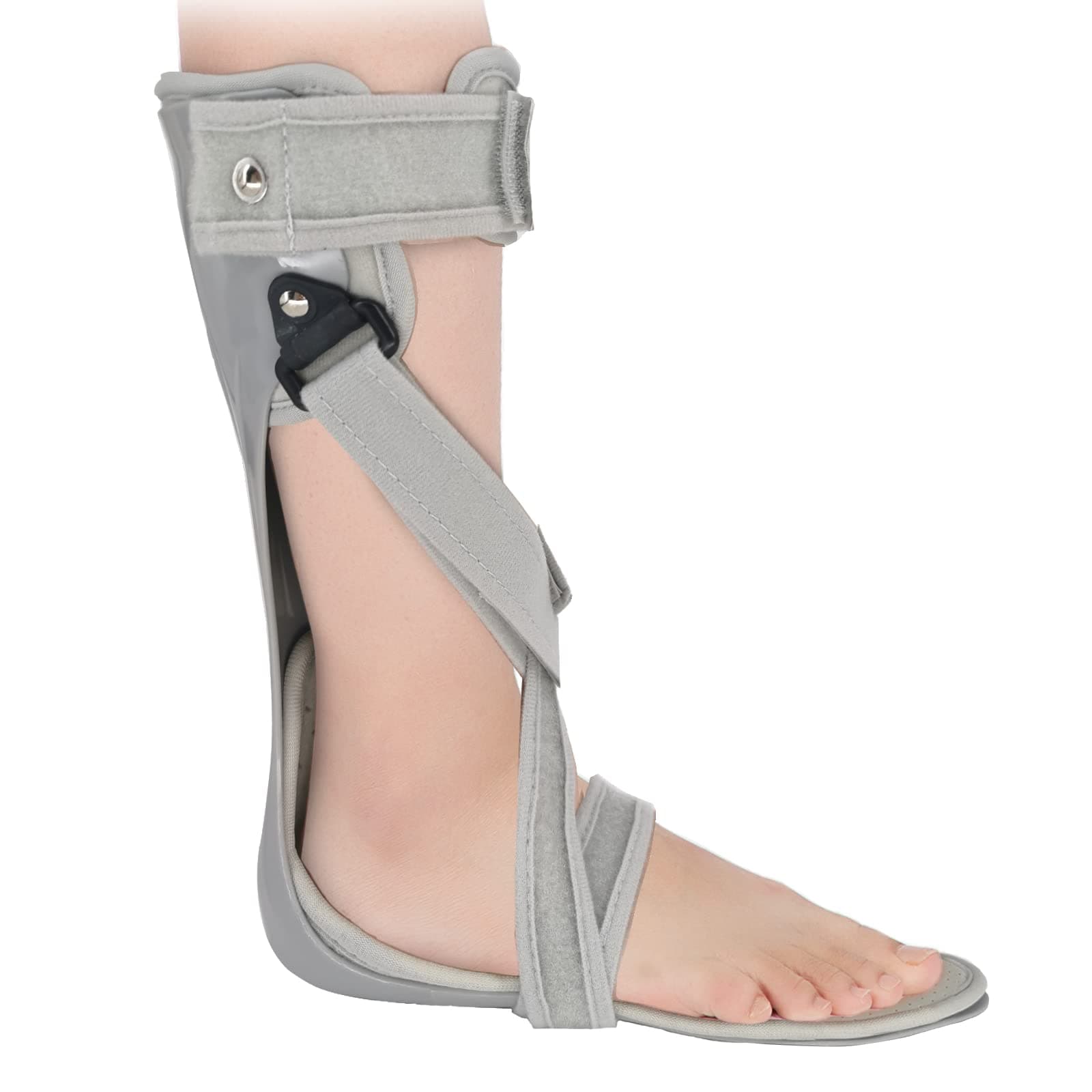 GHORTHOUD AFO Foot Drop Brace Splint Ankle Foot Orthosis Walking with Shoes or Sleeping for Stroke Hemiplegia