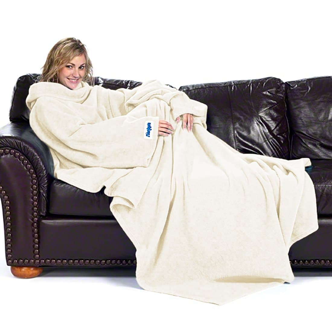 Ultimate Slanket - Cream Sleeved blanket with Sleeves