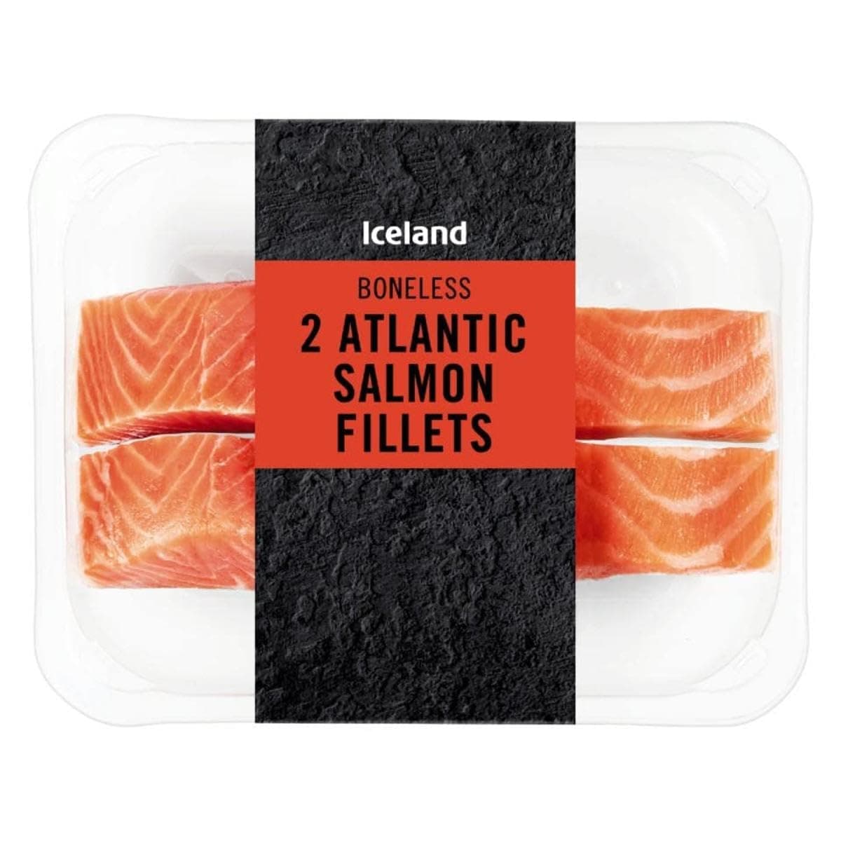 Iceland Boneless 2 Atlantic Salmon Fillets 220g (Frozen)