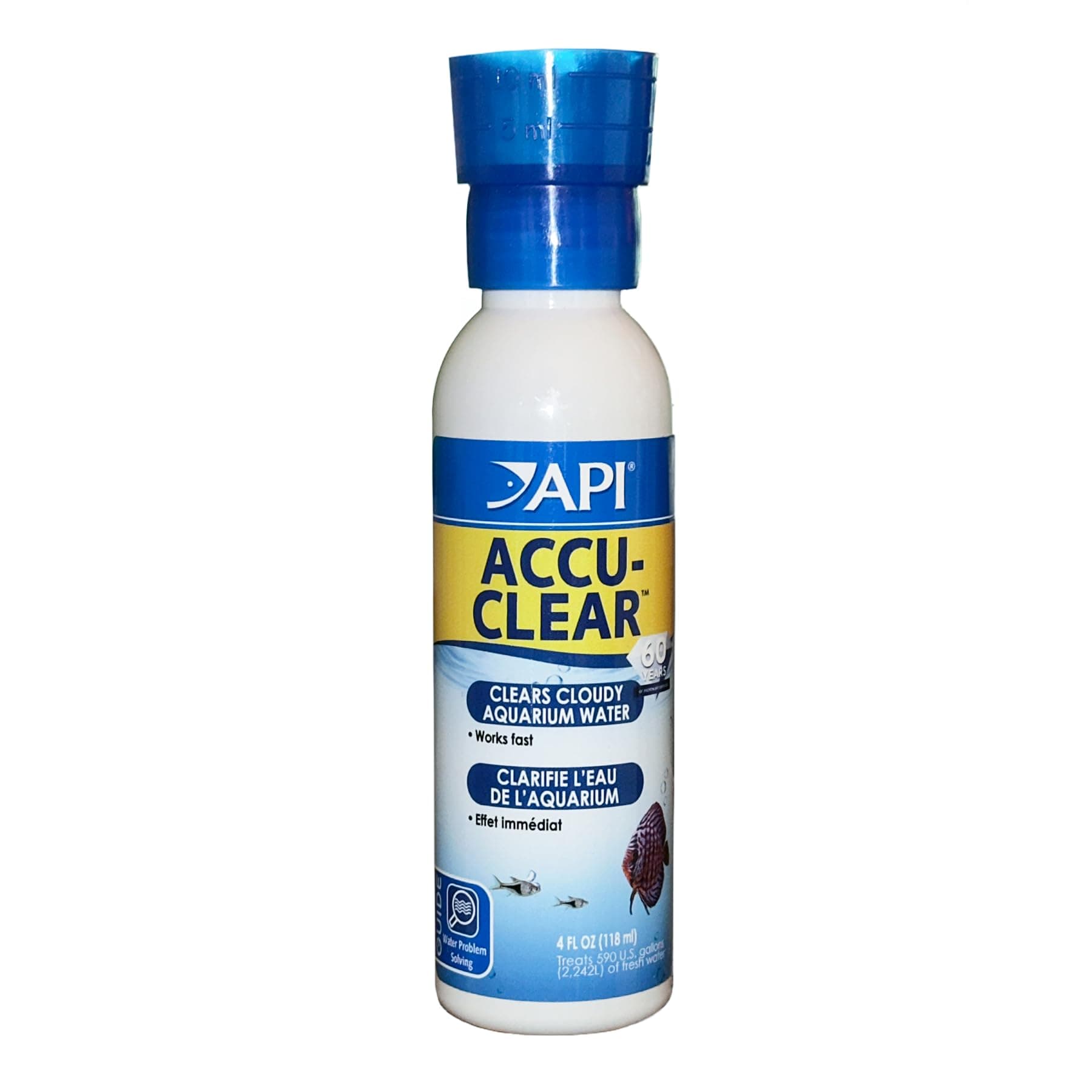 Accu-Clear Freshwater Aquarium Water Clarifier 4-Ounce Bottle