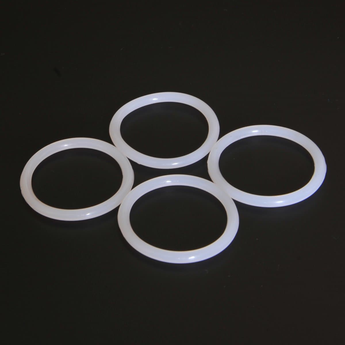 2pcs 38mm Tube Dampers Silicone O-Ring Fit 2A3/300B/5Z3P/6L6G Audio Vaccum