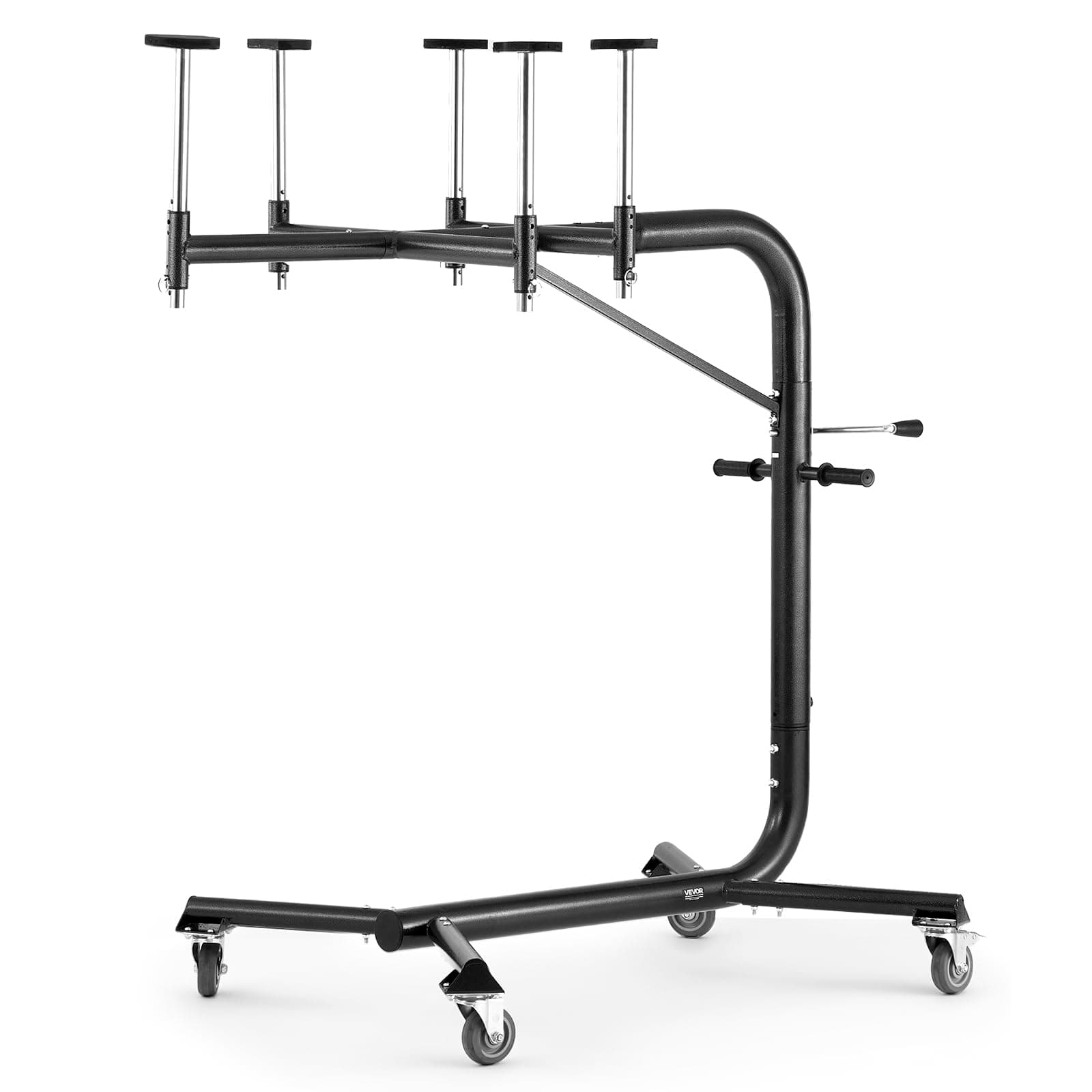 VEVOR Hard Top Remover Lift, 200 lbs, Hardtop Removal and Storage System, Easy One-Person Operation, Compatible with Wranglers 2 & 4 Door YJ, TJ, JK, JL & 4XE and Ford Bronco 4 Door & 6 Gen+