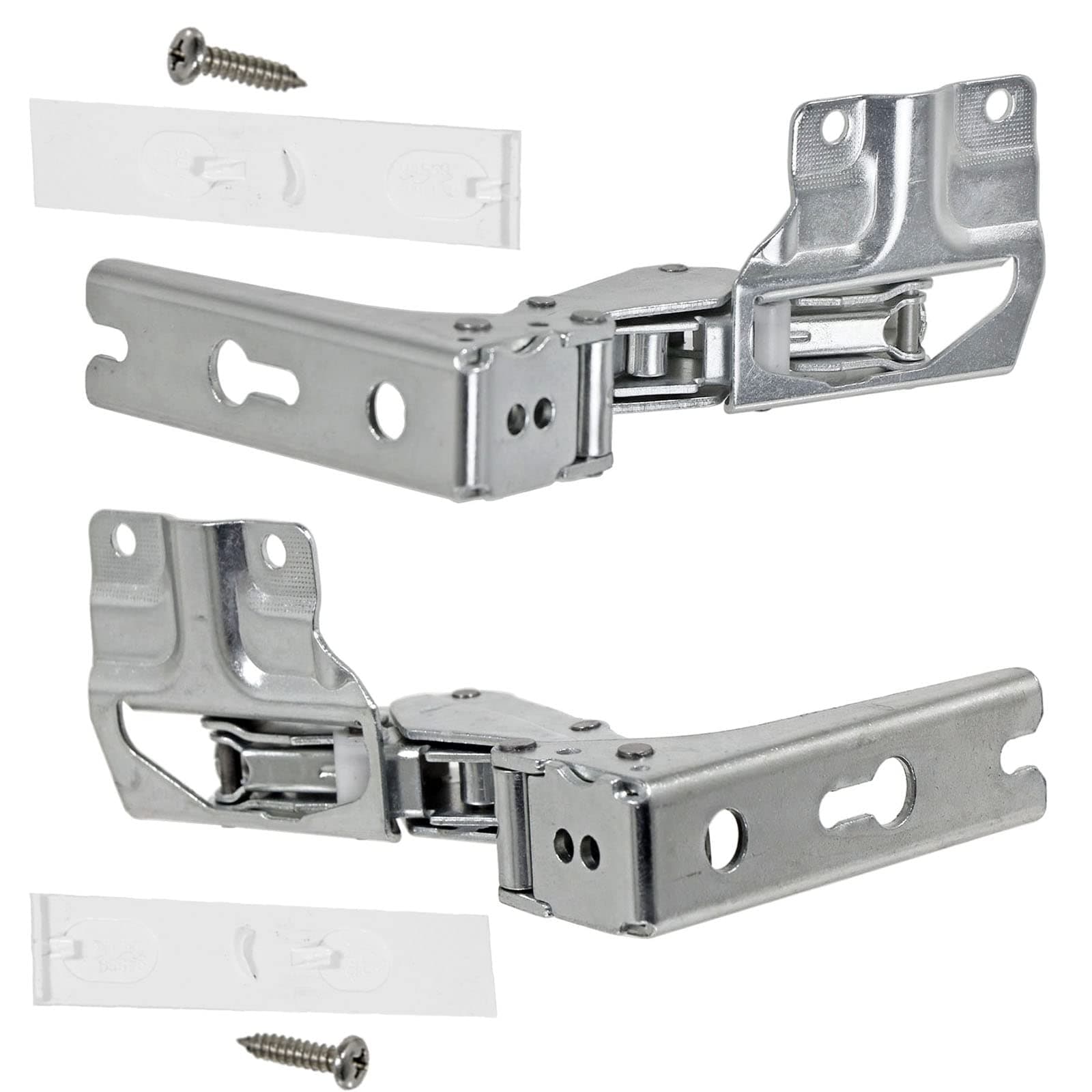 Spares2go Integrated Door Hinge Pair Fits Siemens Fridge Freezer (Top Left, Bottom Right + Upper Right, Lower Left, 3704 5.0, 3306 5.0, 3307 5.0)