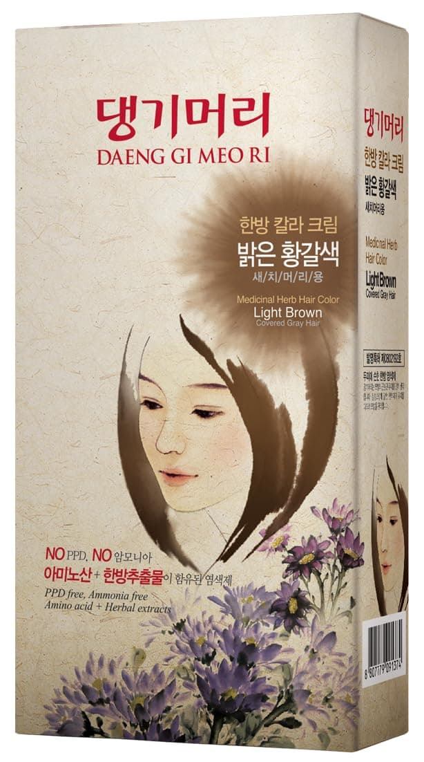 Korean Herbal Hair Dye Color