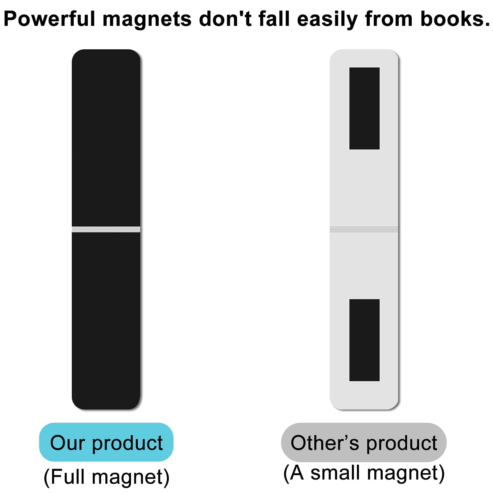 Joyberg 15 Pieces Bookmarks, Magnetic Bookmarks for Women, Men, Book Lovers, Page Markers for Students Teachers Reading (Multi Ocean)