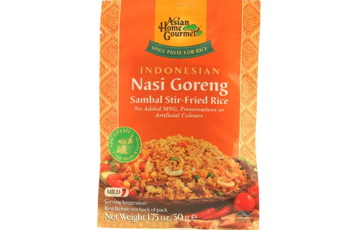 ASIAN HOME GOURMET Spice Paste for Indonesian Nasi Goreng Sambal Fried Rice 50 g