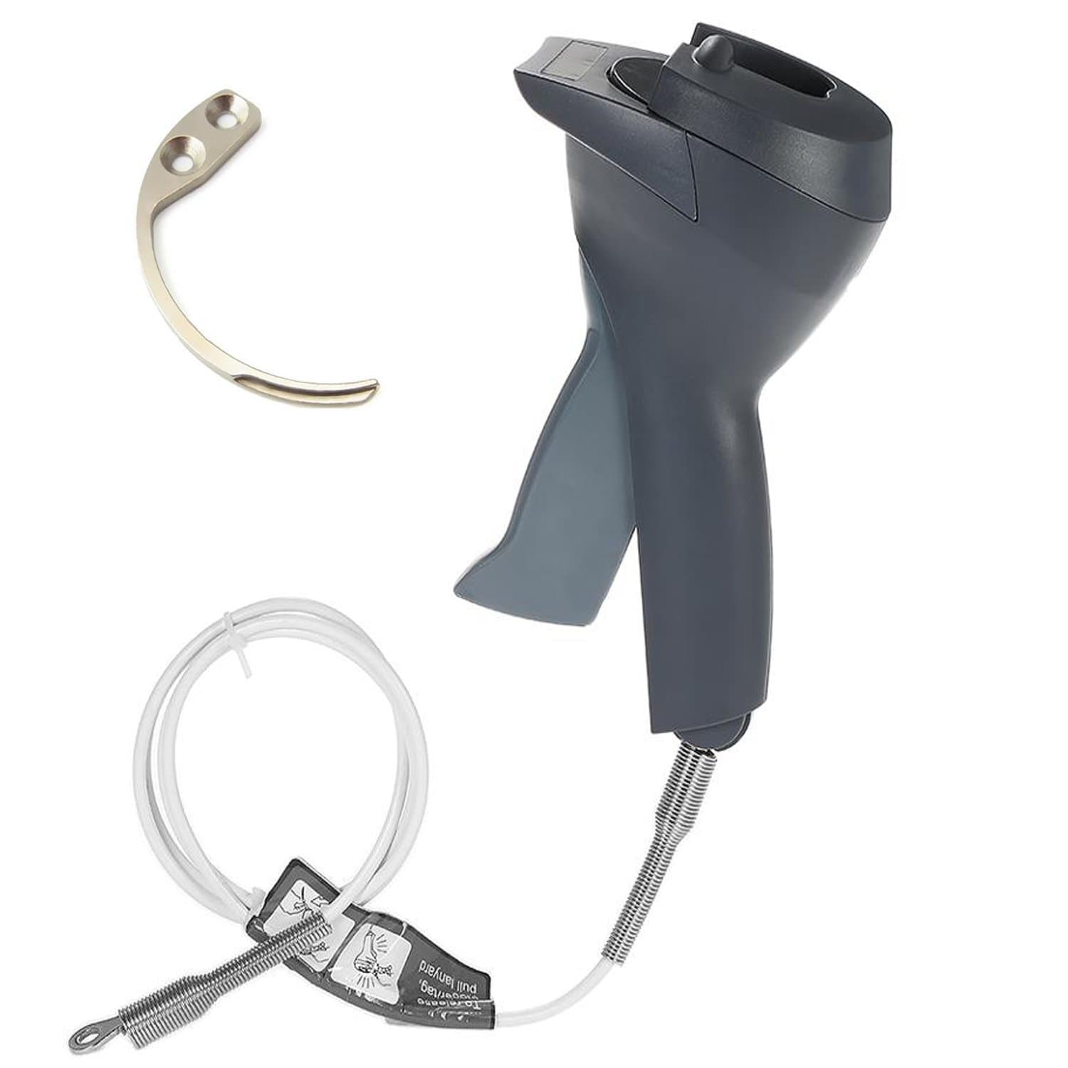 Tag Detacher, Handheld Manual Remover+ Key Hook Releaser for EAS System Security AM-58KHz Anti-theft Hard Tags