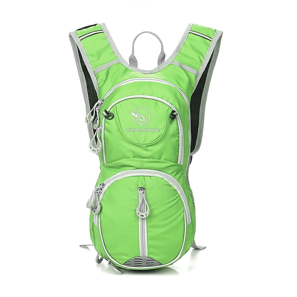 Unisex Youth Mini Backpack 12L Rucksack for Cyling Running Hiking (Green)