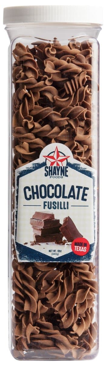 Shayne Foods - Pasta - Chocolate Fusilli