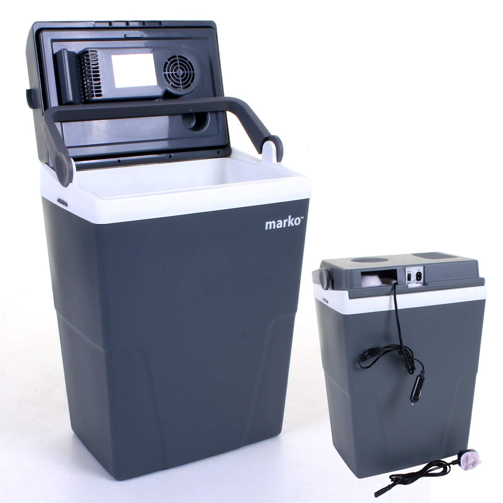 marko Outdoor 22L Litre Capacity Electrical Coolbox 240V AC & 12V DC Electric Cool Box Cooler